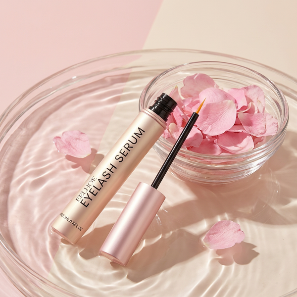 Apply a fine line of serum along the lash line.